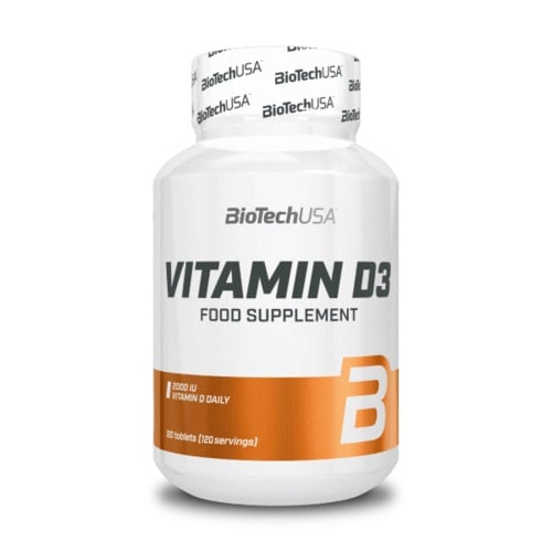 BiotechUSA Vitamine D3, 120 капс.