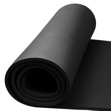 4YourHealth Килимок для йоги та фітнесу + чохол (180*61 см) Чорний 0132