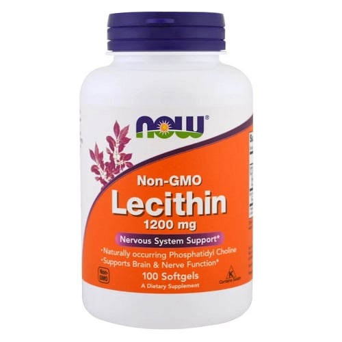 NOW Lecithin 1.200 mg, 100 caps