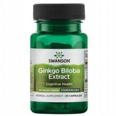 Swanson Ginkgo Biloba Extract 60mg, 30 капс.