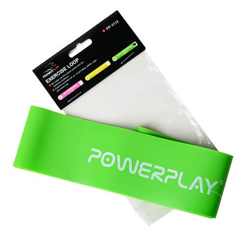 PowerPlay Лента-эспандер 4114 Medium (Зеленая)