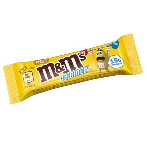 M&Ms Hi Protein Bar Peanut, 57 г.