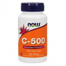 NOW Vitamin C 500, 100 таб.