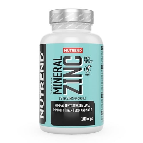 Nutrend Mineral Zinc 100% Chelate, 100 капс.