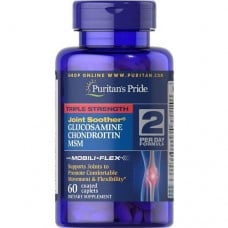 Puritan's Pride Glucosamine Chondroitin MSM Triple Strength, 60 таб.