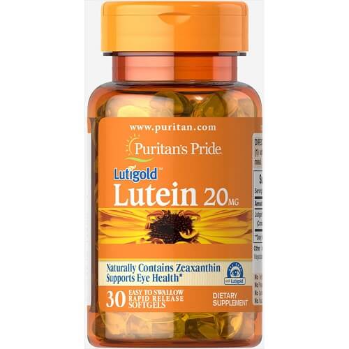 Puritan's Pride Lutein 20 mg, 30 caps